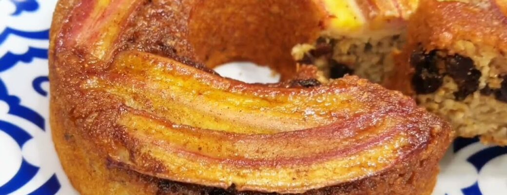 O Bolo Banana Aveia Sem Açúcar Saudável Delícia é Nutritivo, Funcional E Fácil De Fazer....