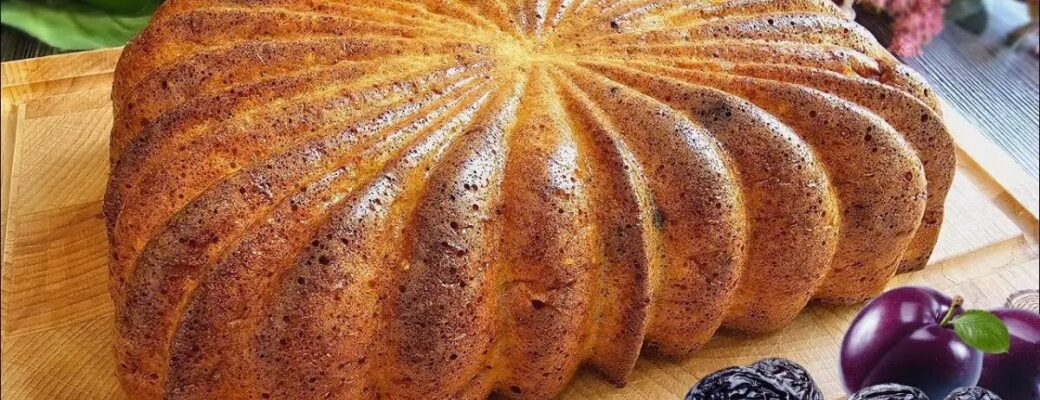 Aprenda A Fazer Um Bolo Diet Com Aveia, Iogurte E Ameixas, Fofinho E Saudável....