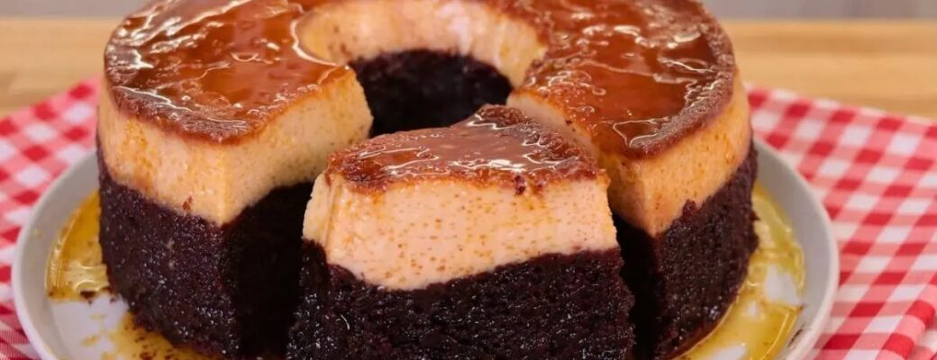 Aprenda A Fazer Um Delicioso Bolo Pudim De Leite Condensado, Com Camadas Separadas E Muito...