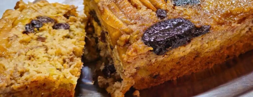 Bolo De Banana, Maçã, Aveia E Iogurte! Saudável, Fofinho E Sem Farinha De Trigo. Aprenda...
