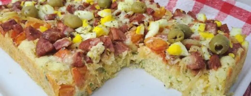 Aprenda A Fazer Uma Torta De Bacon E Pepperoni Com Massa Fofinha E Recheio Suculento....