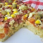 Aprenda A Fazer Uma Torta De Bacon E Pepperoni Com Massa Fofinha E Recheio Suculento....