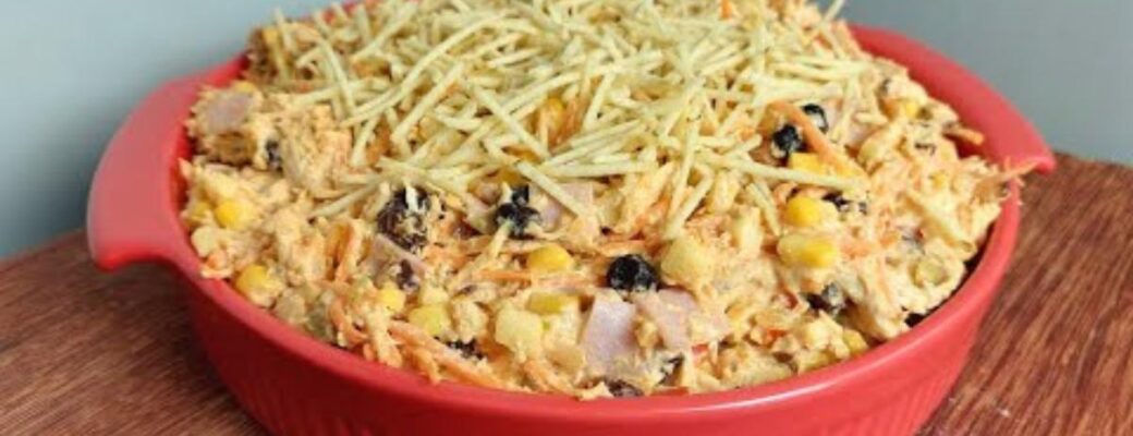 Salpicão De Frango Delicioso, Fácil E Rápido Para Qualquer Ocasião. Veja A Receita Completa!...