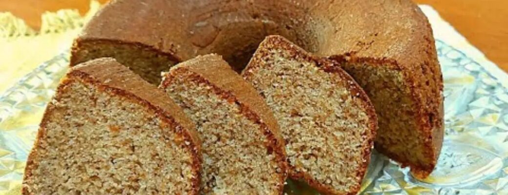 Receita Fácil De Bolo De Banana Com Canela, Fofinho E Perfumado. Perfeito Para O Café...