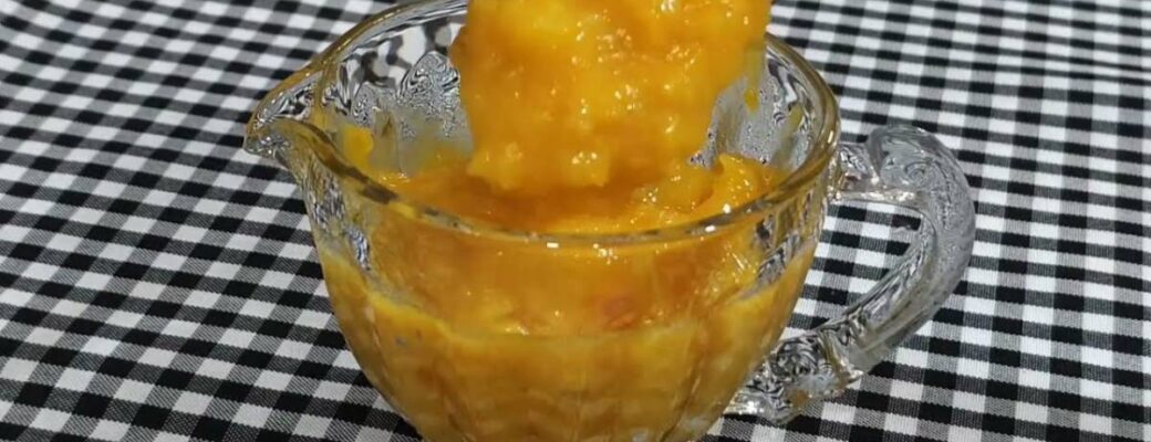 Geleia De Damasco E Laranja Fácil E Deliciosa Feita Com Apenas Três Ingredientes. Perfeita Para...