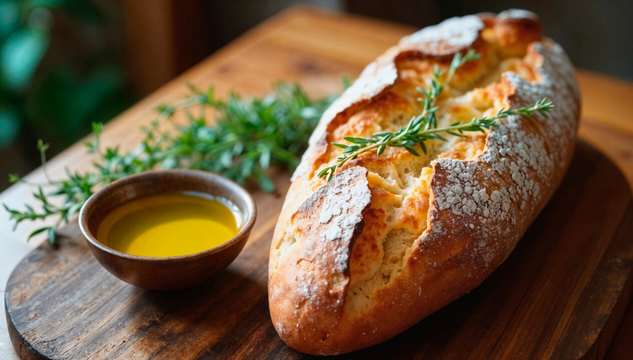O Melhor Pão Italiano Caseiro que Você Vai Comer