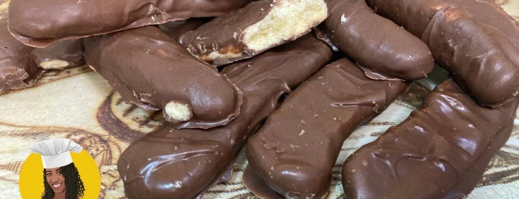 Aprenda A Fazer Palitinhos De Chocolate Crocantes! Um Biscoito Delicioso, Coberto Com Chocolate, Perfeito Para...