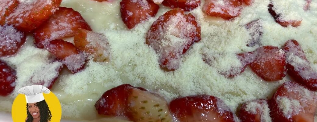Aprenda A Fazer Um Pavê De Morango Com Leite Ninho Incrível! Uma Sobremesa Cremosa, Fácil...