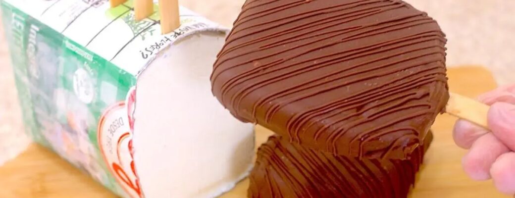 Aprenda A Fazer Um Delicioso Picolé Prestígio Caseiro Sem Precisar De Forminhas, Usando Apenas Uma...