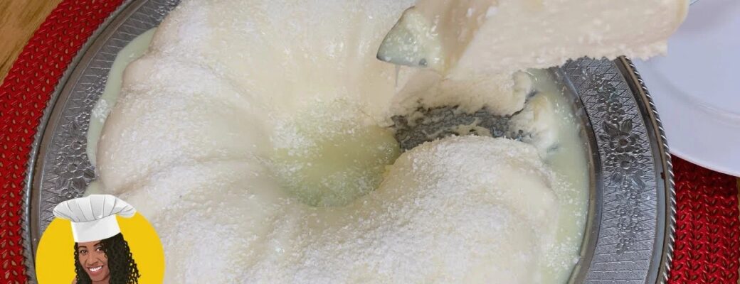 Pudim De Coco Rápido E Fácil, Rápido E Sem Forno! Aprenda Essa Receita Deliciosa E...