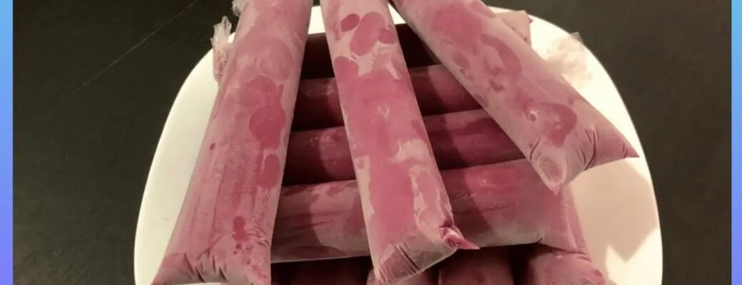 Aprenda A Fazer Sacolé De Uva Com Leite Ninho, Uma Sobremesa Cremosa E Refrescante Para...