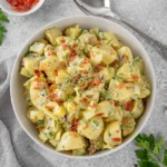 Salada De Batata Deliciosa Fácil Para Ceia é Prática, Saborosa E Perfeita Para Acompanhar Pratos...