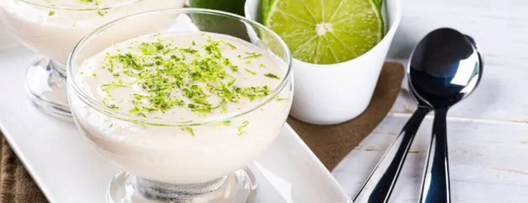 Sobremesa Gelada De Limão Cremosa E Fácil! Feita Sem Fogo, Essa Delícia Refrescante é Perfeita...