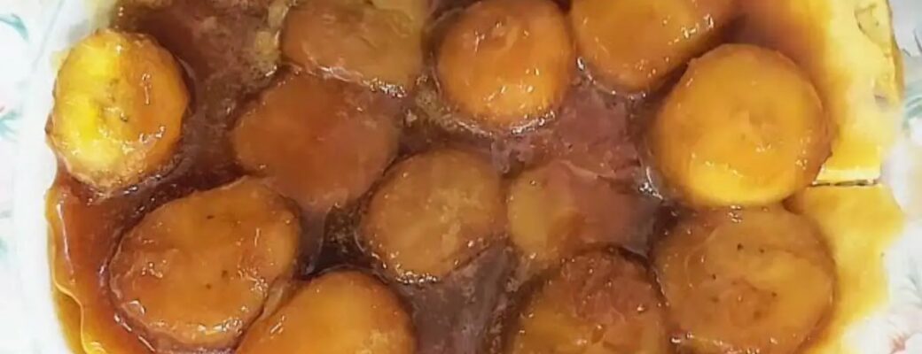 Sobremesa De Banana Sem Farinha Fácil De Fazer Com 4 Ingredientes é Leve, Prática E...