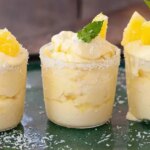 Sorvete De Abacaxi Cremoso E Fácil! Feito No Liquidificador, Essa Sobremesa Refrescante é Perfeita Para...