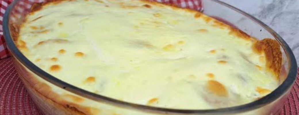 Receita Fácil, Cremosa E Perfeita Para O Almoço Ou Jantar....