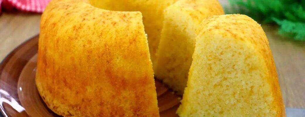 Bolo De Trigo Simples, Fofo E Perfeito Pro Café Da Tarde....