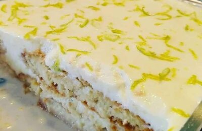 Faça O Maior Sucesso Com Esse Pavê De Limão Fácil Uma Delicia
