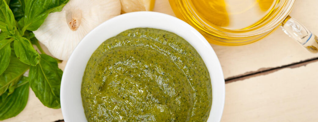 Receita De Molho Pesto Caseiro Fácil E Rápido