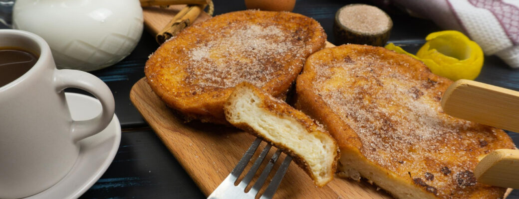 A Melhor Receita De Rabanada Dourada E Cremosa!