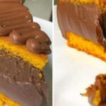 NO LIQUIDIFICADOR Esse Bolo De Cenoura Com Recheio De Brigadeiro