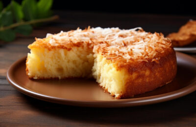 Receita Fácil De Bolo De Tapioca Que Não Vai Ao Forno!