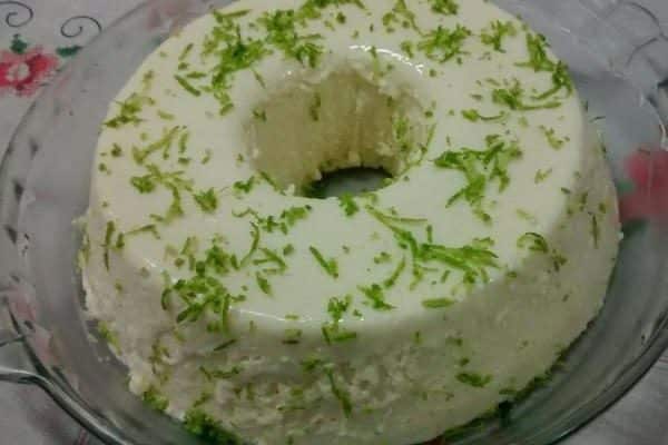 Pudim De Limão De Geladeira Sem Ovos E Sem Forno Faz Aí