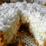 Torta Gelada De Coco Dos Deuses Uma Sobremesa Celestial