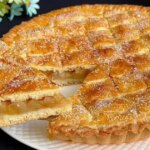 Receita De Torta De Maçã Fácil, Recheada E Com Massa Macia....