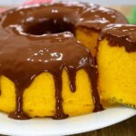 Bolo De Cenoura Fofinho, Feito Com 2 Ovos E Pronto Em 8 Minutos....