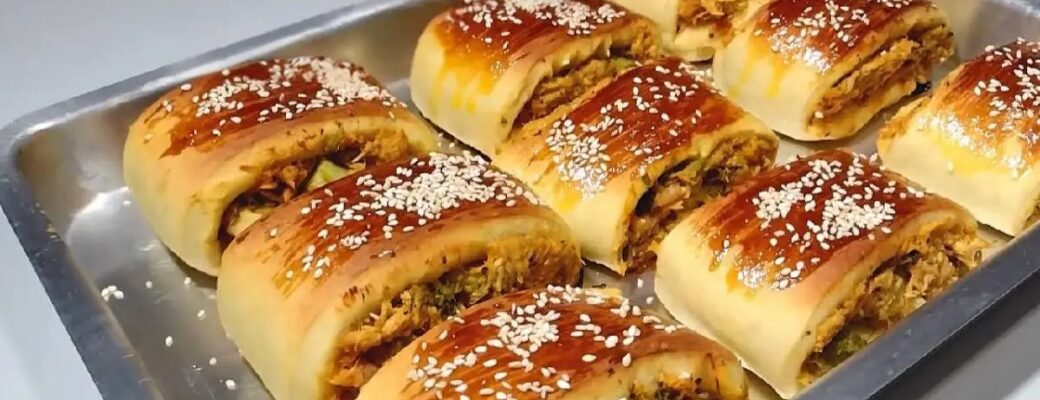 Bauru Frango Brócolis Massinha Saudável Econômico é Prático, Recheado E Ideal Para Um Lanche Nutritivo...