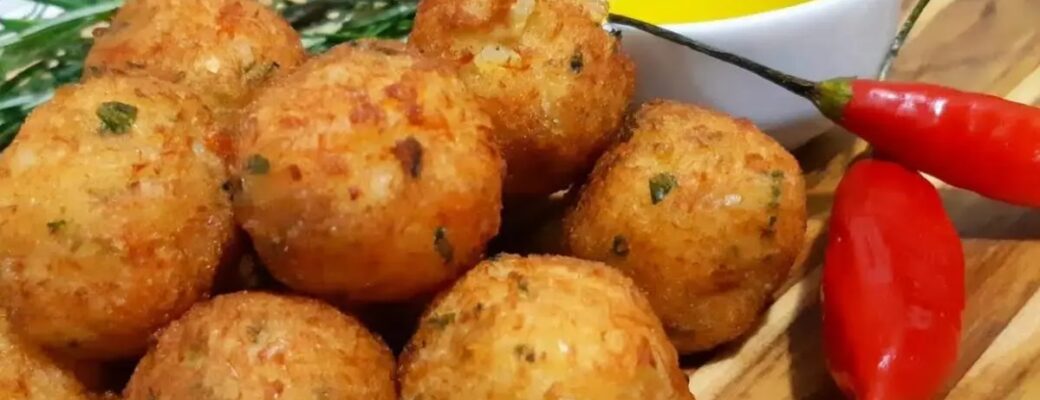 Aprenda Como Fazer Bolinho De Bacalhau Com Batata Bem Sequinho E Delicioso....