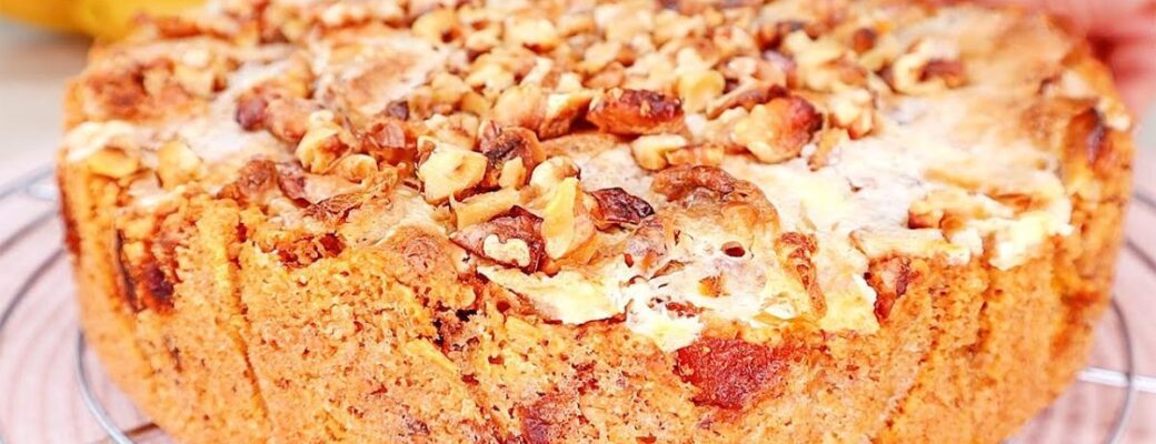 Receita De Bolo De Aveia E Maçã Sem Farinha E Sem Glúten....