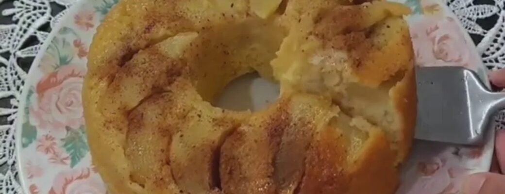 Aprenda A Fazer Um Bolo De Maçã Com Canela Fofinho E Delicioso, Perfeito Para O...