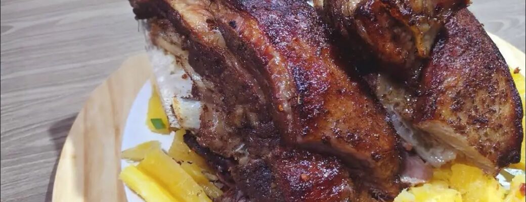 Faça A Costela Forno Suculenta Macia Fácil Temperada, Assada Com Alho, Shoyu E Chimichurri Até...