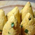 A Receita Coxinha De Mandioca Com Frango Na Airfryer Saudável E Saborosa Ensina Um Salgado...