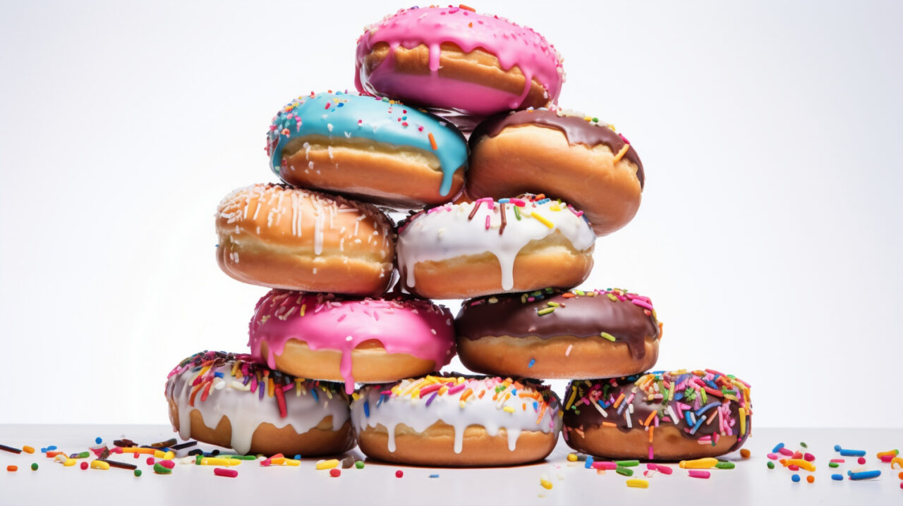 Donuts Simples e Rápidos com Coberturas Variadas!