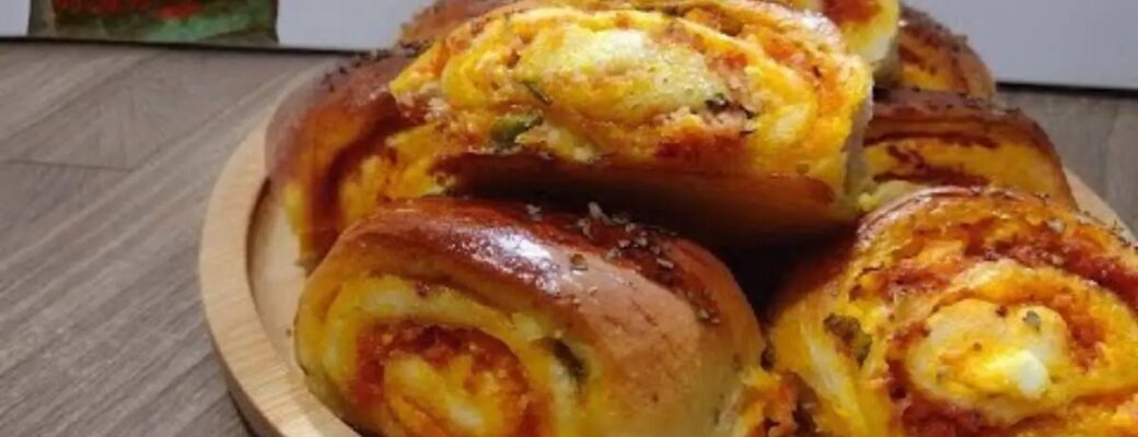 Pão Frios Fermento Seco Fofinho Recheado Fácil é Uma Receita Perfeita Para Lanches, Festas Ou...