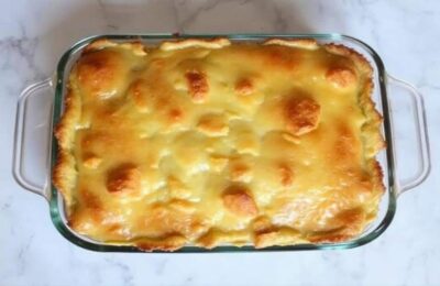 Pastelão Assado De Liquidificador Incrível Delicioso