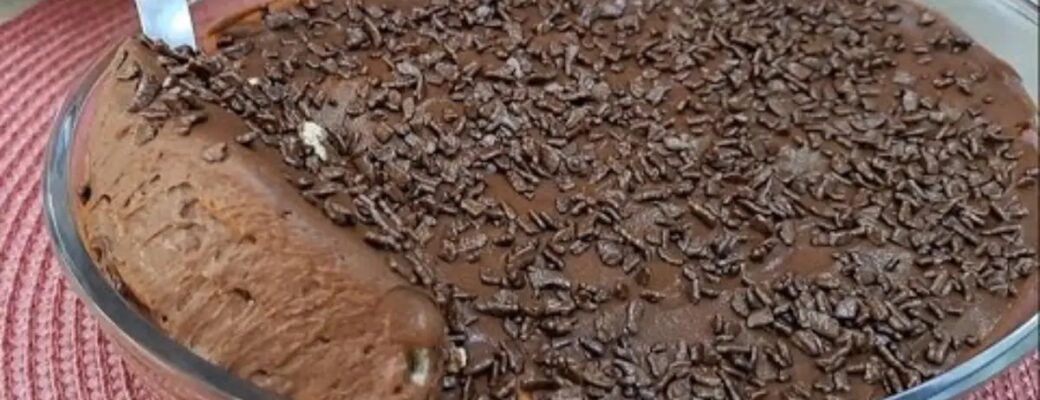 Pavê De Chocolate Fácil, Cremoso E Perfeito Para Festas Ou Sobremesas Rápidas...