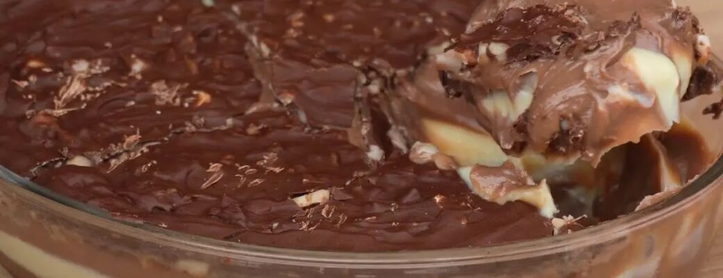 Receita Fácil De Ovo De Páscoa Na Travessa, Feita Com Creme E Chocolate....