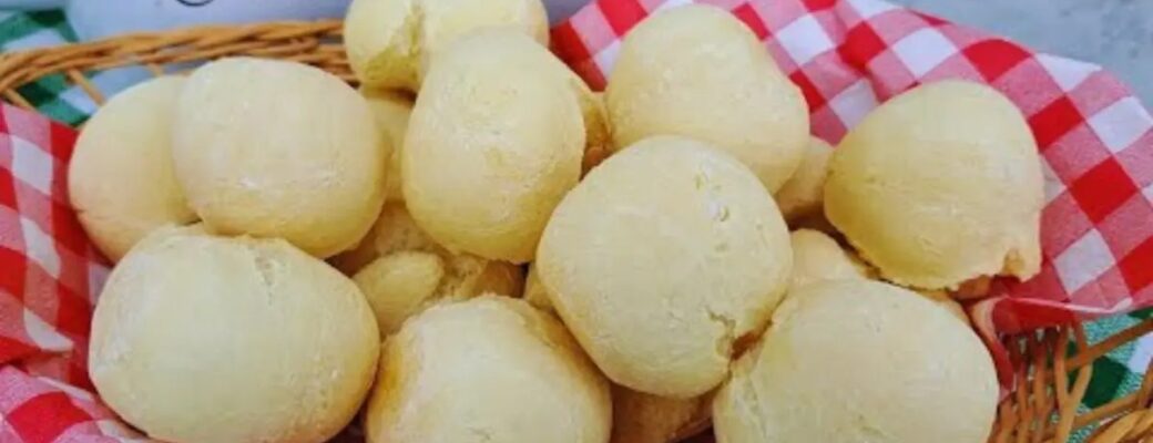 Receita Simples De Pão De Mandioca Que Parece Pão De Queijo...