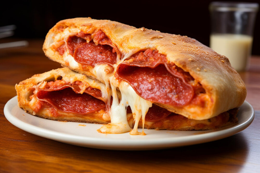Receita de Pizza Frita com Recheio Cremoso