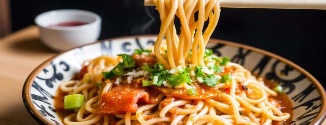 Descubra O Yakisoba Perfeito: Uma Explosão De Sabores Em Cada Garfada