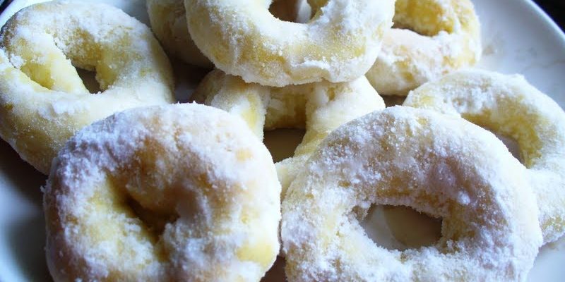 Rosquinha De Cachaça Com Limão E Fácil De Fazer E Muito Gostosa