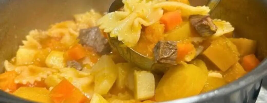Aprenda A Preparar Uma Deliciosa Sopa De Legumes Com Carne E Macarrão, Perfeita Para Aquecer...