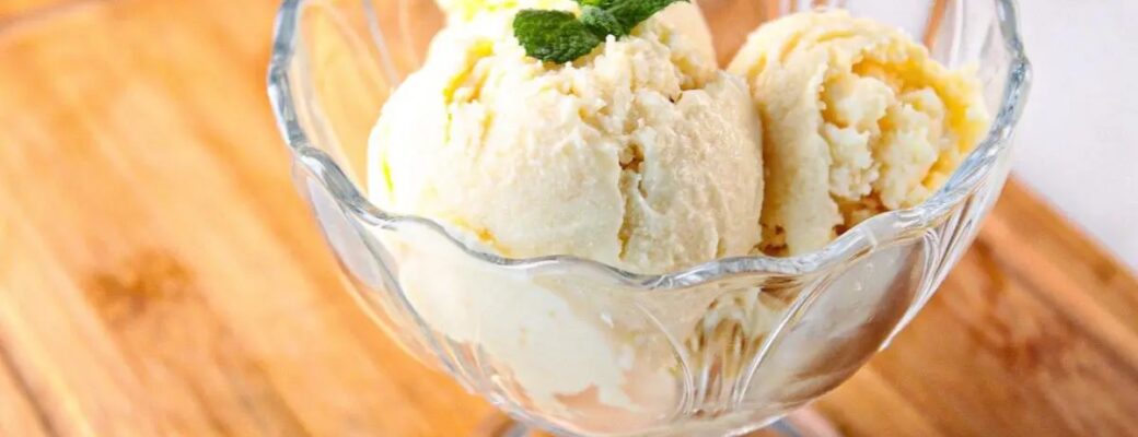 Sorvete De Abacaxi Natural Cremoso, Refrescante E Perfeito Para Os Dias Quentes!...