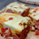 A Receita Torta De Salsicha Fácil De Liquidificador Assada Ensina Um Lanche Delicioso E Prático...
