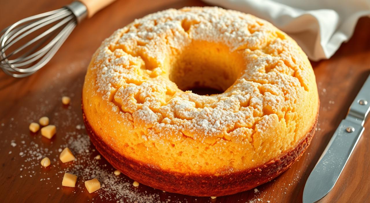 bolo de milho caseiro