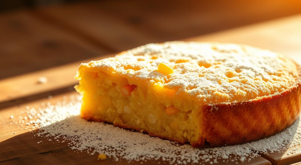 Bolo de milho cremoso